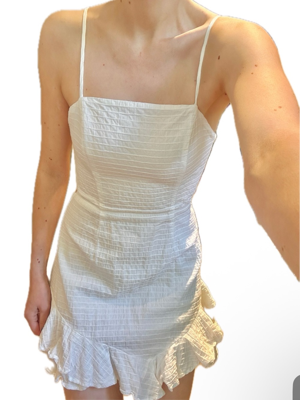 Hello Molly White Mini Dress